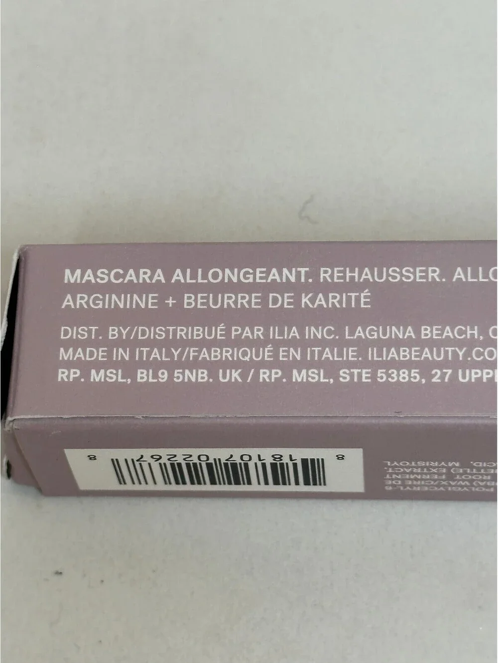 Ilia Limitless Lash mascara Lift, Lengthen, Curl - After Midnight 0.28 oz